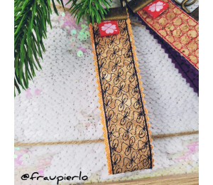 ADVENTSKALENDER 12. Dezember - Stickserie ITH - Schlüsselbänder Quilt Motive ITH